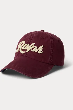 Ralph Lauren Cappellino in popeline con visiera lunga