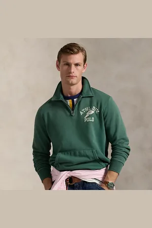 Ralph Lauren Felpa con collo e grafica