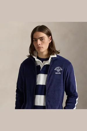 Ralph Lauren Giacca sportiva in spugna ricamata