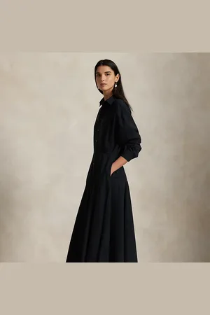Ralph Lauren Chemisier in tela di cotone a pannelli