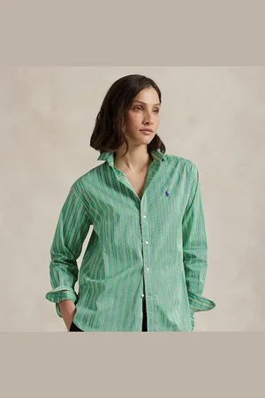 Ralph Lauren Camicia in cotone a righe Relaxed-Fit