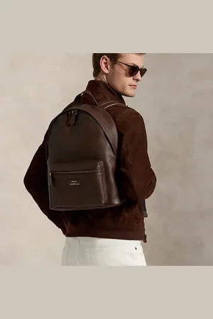 Ralph Lauren Zaino in pelle martellata