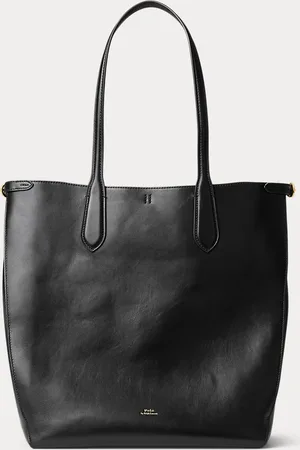 Ralph Lauren Tote verticale Bellport in pelle