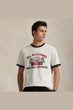 Ralph Lauren Maglietta con grafica Classic-Fit