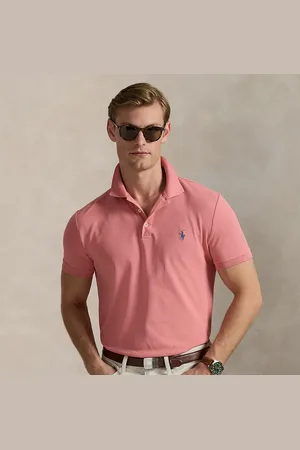 Ralph Lauren Polo in piqué stretch Custom Slim-Fit