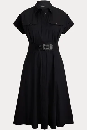Ralph Lauren Taglie Plus - Chemisier in misto cotone con fibbia