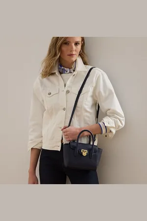 Ralph Lauren Bauletto Tanner piccolo in pelle