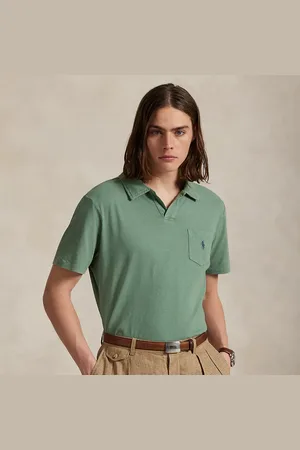 Ralph Lauren Polo in cotone e lino Standard-Fit