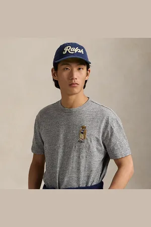 Ralph Lauren Maglietta Polo Bear in jersey irregolare