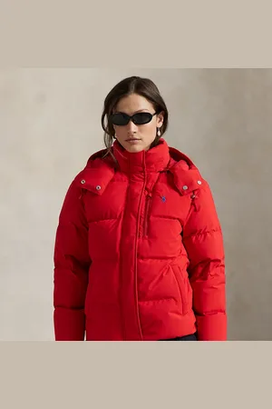 Ralph Lauren Piumino trapuntato con cappuccio