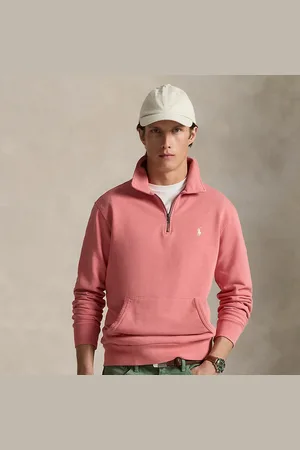 Ralph Lauren Felpa in cotone loopback con cerniera