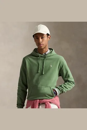 Ralph Lauren Felpa con cappuccio in cotone loopback