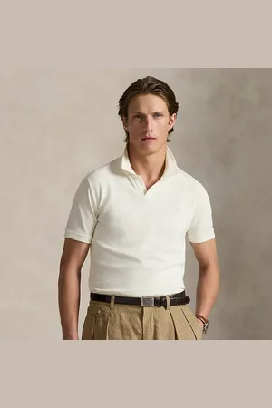 Ralph Lauren Polo in piqué stretch Custom Slim-Fit