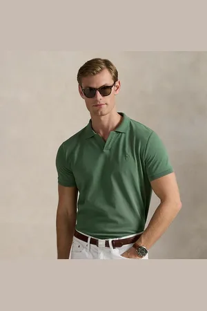 Ralph Lauren Polo in piqué stretch Custom Slim-Fit