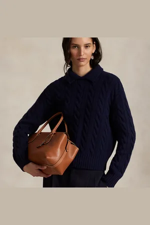 Ralph Lauren Bauletto Bellport in pelle