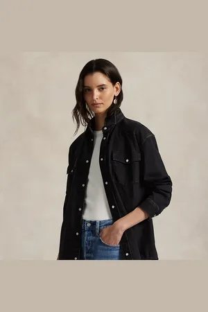 Ralph Lauren Camicia western in denim Big-Fit