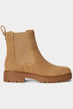 Ralph Lauren Stivaletti Allyson in camoscio