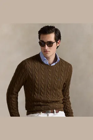 Ralph Lauren Maglia in cotone a trecce