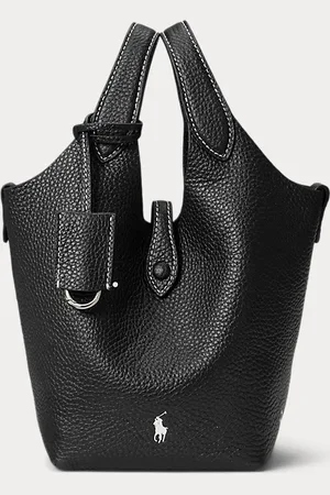 Ralph Lauren Tote Polo Play piccola in pelle