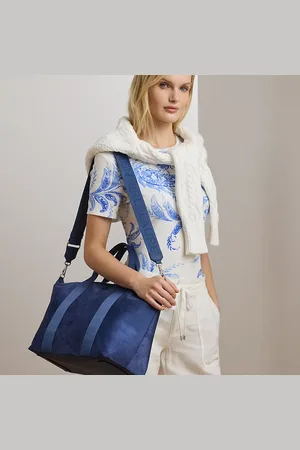 Ralph Lauren Tote Stevie XL in nylon con cerniera