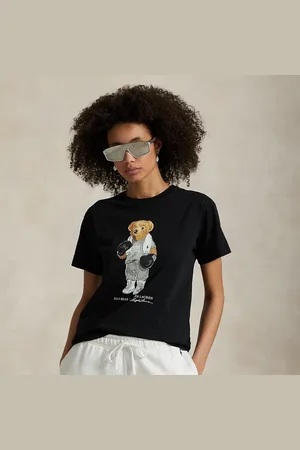 Ralph Lauren Maglietta Polo Bear in jersey di cotone