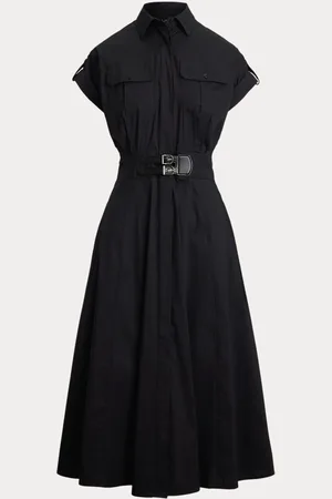 Ralph Lauren Petite - Chemisier in misto cotone con fibbia