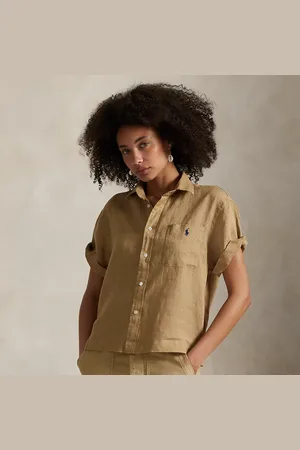 Ralph Lauren Camicia a maniche corte in lino
