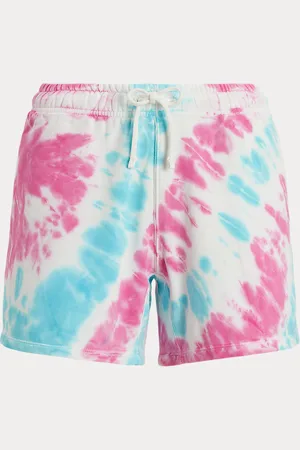 Ralph Lauren Short in spugna tie-dye con coulisse