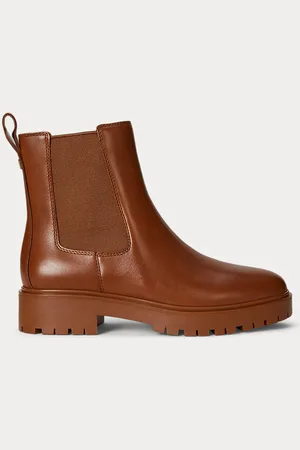 Ralph Lauren Stivaletti Allyson in vitello