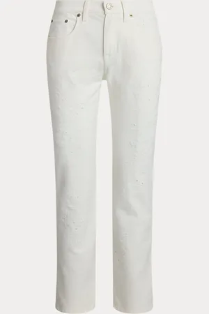 Ralph Lauren Jeans affusolati Relaxed-Fit ricamati