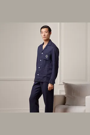 Ralph Lauren Pigiama in lino con monogramma
