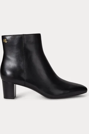 Ralph Lauren Stivaletti Demi in pelle brunita