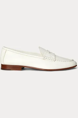 Ralph Lauren Penny loafer in pelle martellata