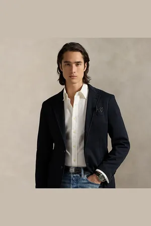 Ralph Lauren Giacca Polo Soft Tailored in piqué