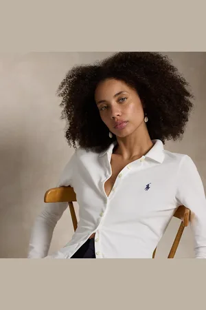 Ralph Lauren Polo con bottoni a maniche lunghe