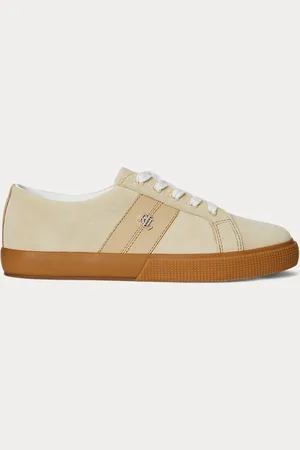 Ralph Lauren Sneaker Janson II in camoscio e nappa