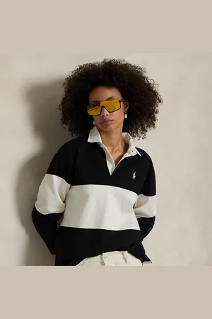 Ralph Lauren Maglia da rugby in jersey a blocchi