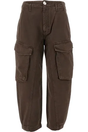 Pinko Pantalone cargo in bull di cotone