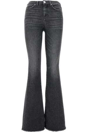 Pinko Pantalone svasato in denim elasticizzato