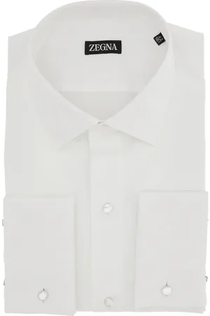 Ermenegildo Zegna Camicia da smoking in cotone Uomo 40