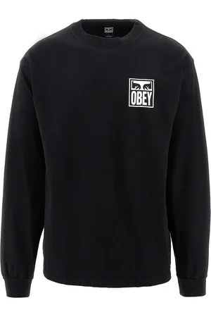 Obey T-shirt a manica lunga Eyes Icon Uomo S