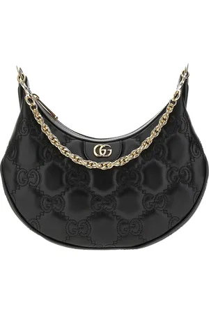Gucci Borsa a spalla piccola in pelle matelassé GG