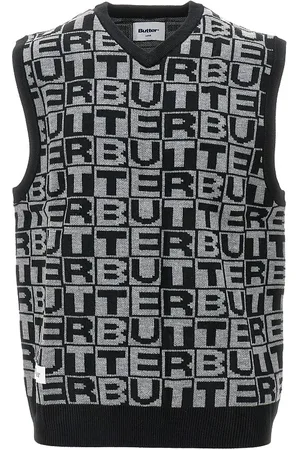 Butter Goods Gilet in maglia jacquard Uomo L