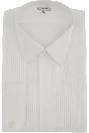 CARUSO Camicia da smoking in cotone Uomo 43