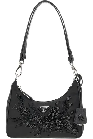 Prada Mini borsa Re-Edition ricamata