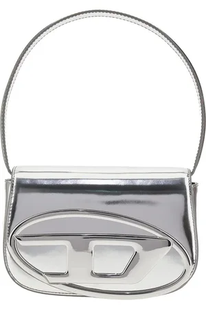 Diesel Borsa a spalla 1DR in pelle specchiata