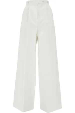 Givenchy Pantalone in cotone con piega