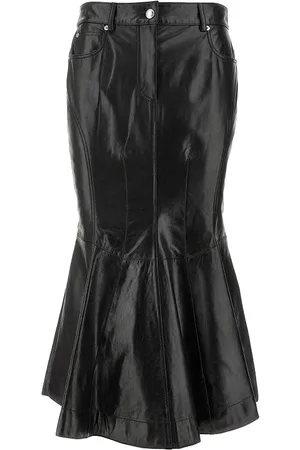 Sportmax Gonna in nappa a sirena