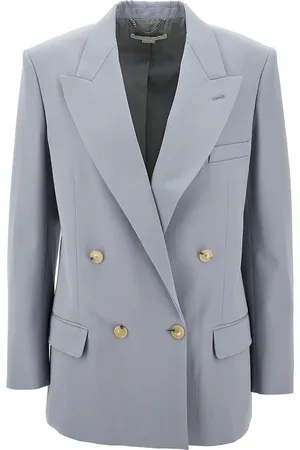 Stella McCartney Giacca doppiopetto oversize in lana