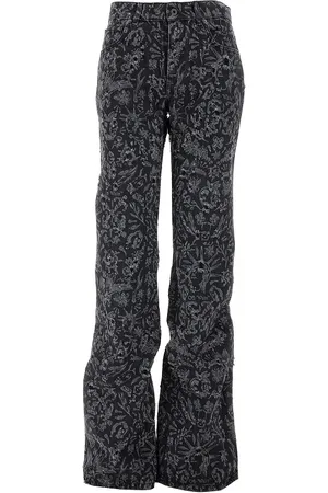 OFF-WHITE Jeans in denim distressed con motivo Tattoo